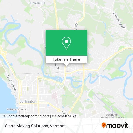 Mapa de Cleo's Moving Solutions