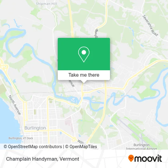 Champlain Handyman map