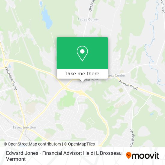 Edward Jones - Financial Advisor: Heidi L Brosseau map