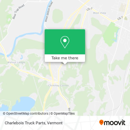 Charlebois Truck Parts map