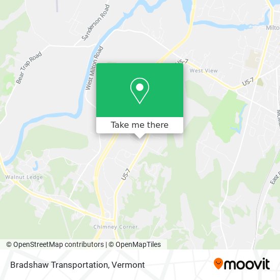 Bradshaw Transportation map