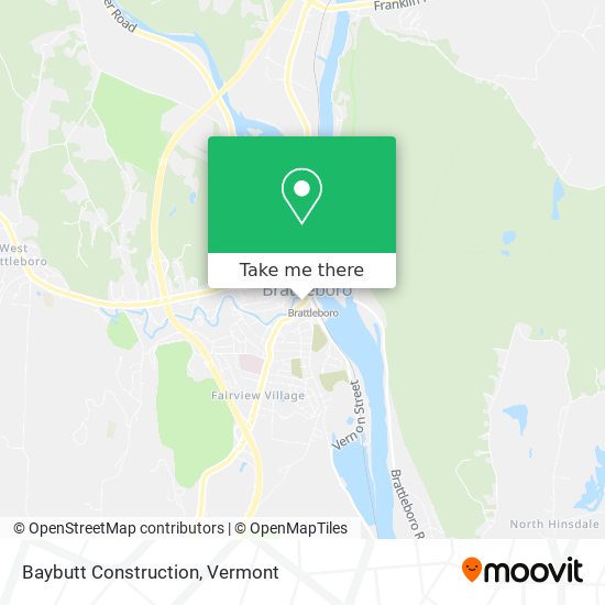 Baybutt Construction map