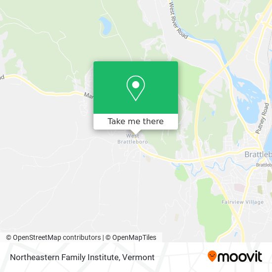 Northeastern Family Institute map