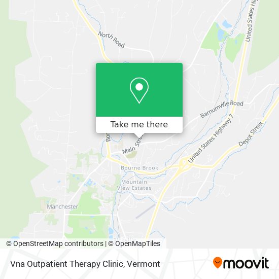 Vna Outpatient Therapy Clinic map