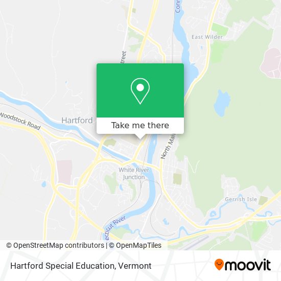 Mapa de Hartford Special Education