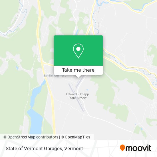 Mapa de State of Vermont Garages