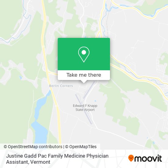 Mapa de Justine Gadd Pac Family Medicine Physician Assistant