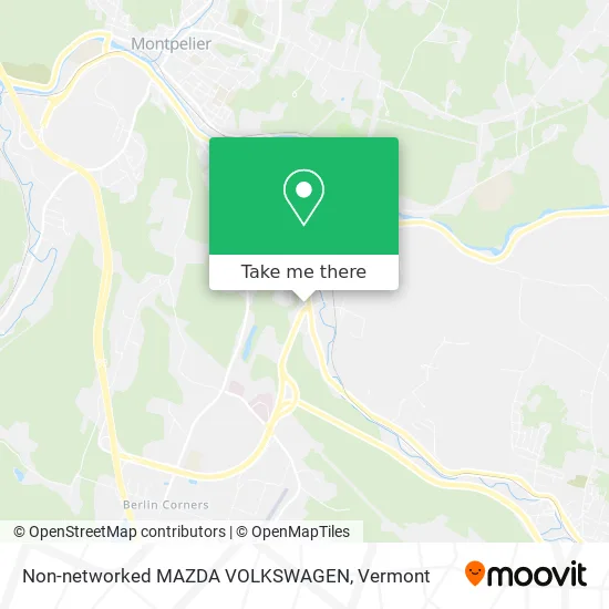 Non-networked MAZDA VOLKSWAGEN map