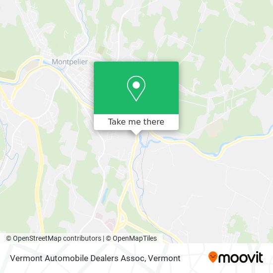 Mapa de Vermont Automobile Dealers Assoc