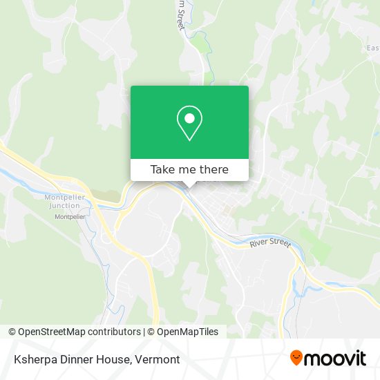 Mapa de Ksherpa Dinner House