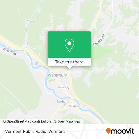 Vermont Public Radio map