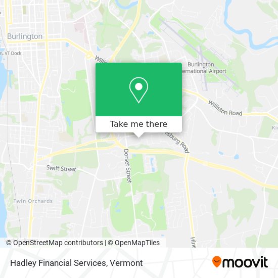 Mapa de Hadley Financial Services
