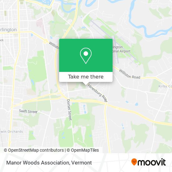 Manor Woods Association map