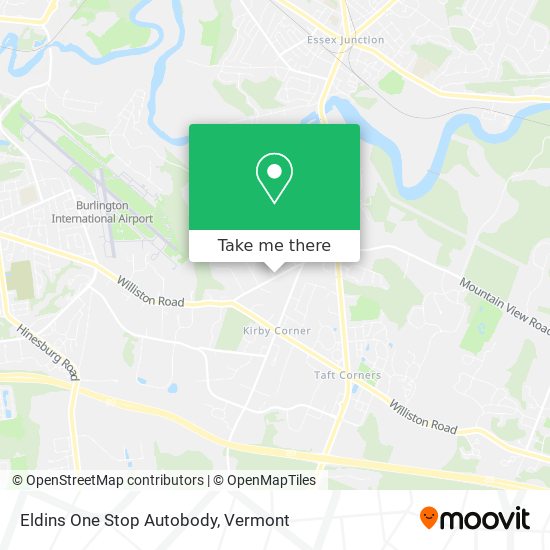 Eldins One Stop Autobody map