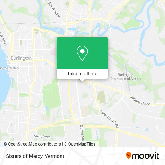 Sisters of Mercy map