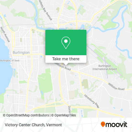 Mapa de Victory Center Church