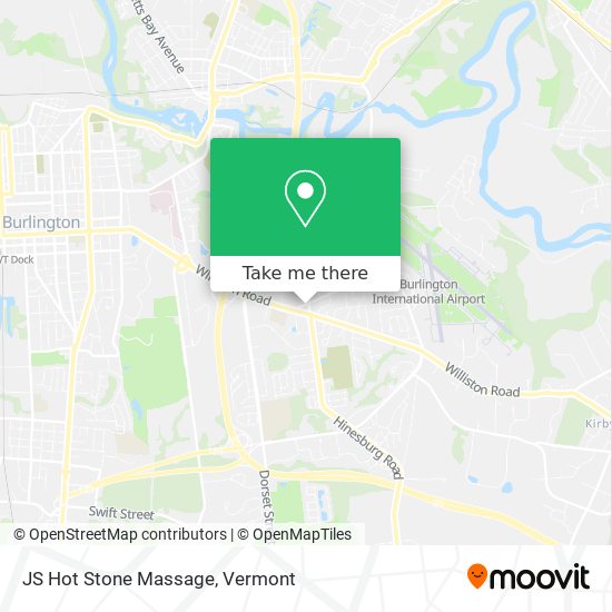 JS Hot Stone Massage map