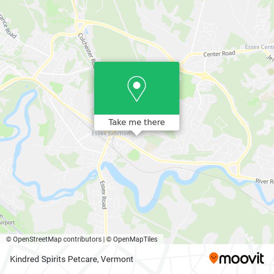 Kindred Spirits Petcare map