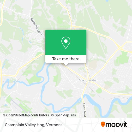 Champlain Valley Hog map