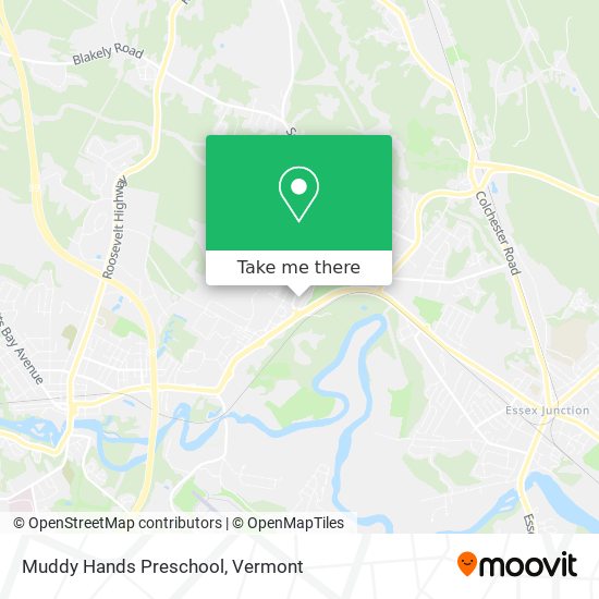 Muddy Hands Preschool map