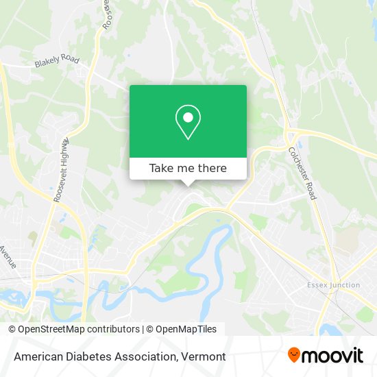 Mapa de American Diabetes Association