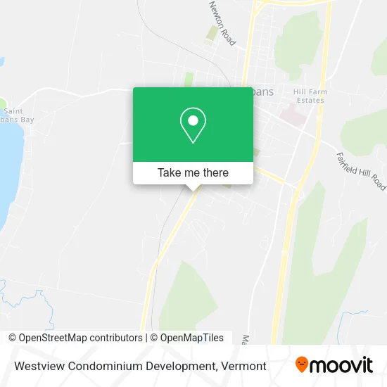 Westview Condominium Development map