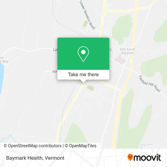Baymark Health map