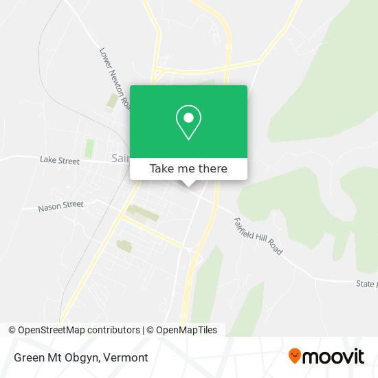 Mapa de Green Mt Obgyn