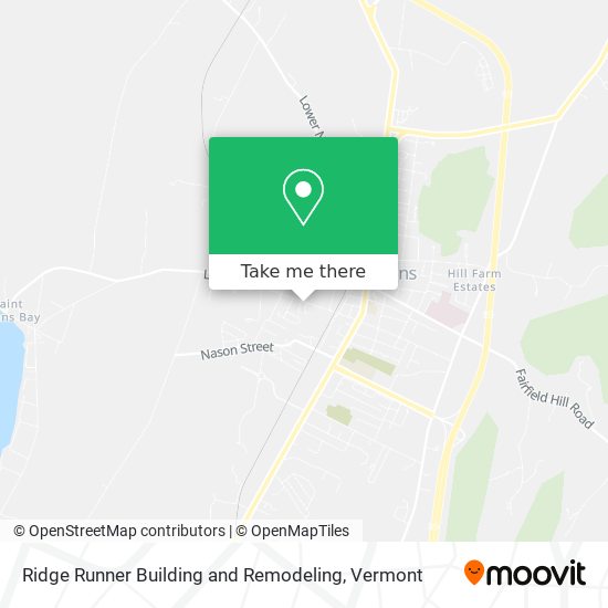 Mapa de Ridge Runner Building and Remodeling