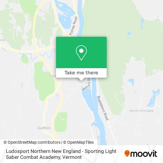 Ludosport Northern New England - Sporting Light Saber Combat Academy map