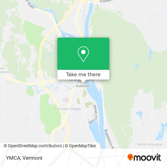 YMCA map