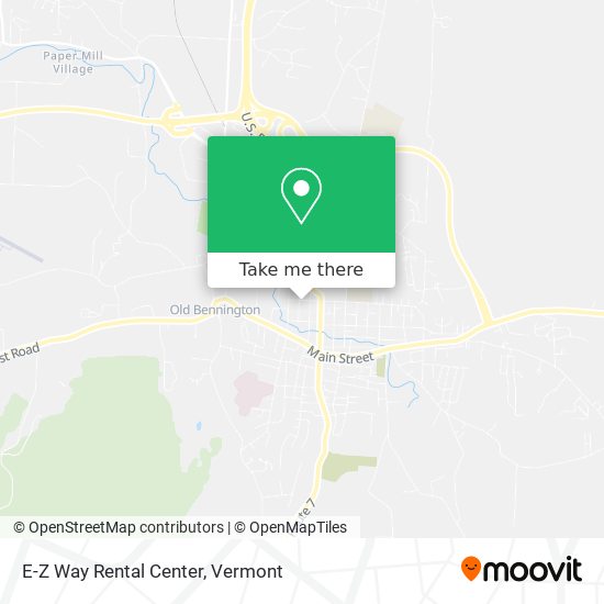 Mapa de E-Z Way Rental Center