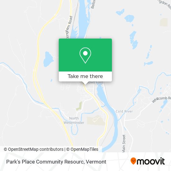 Park's Place Community Resourc map