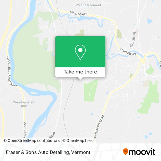 Fraser & Son's Auto Detailing map