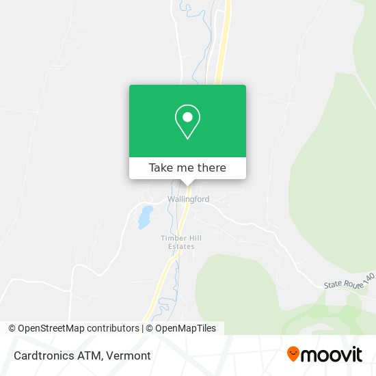 Cardtronics ATM map