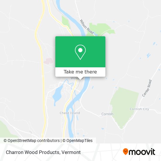 Charron Wood Products map