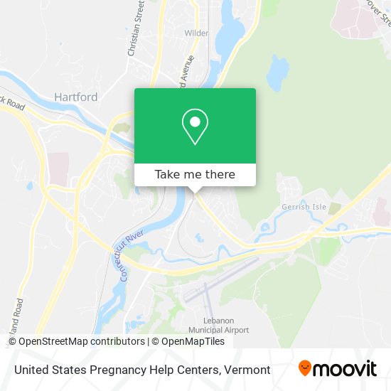 Mapa de United States Pregnancy Help Centers