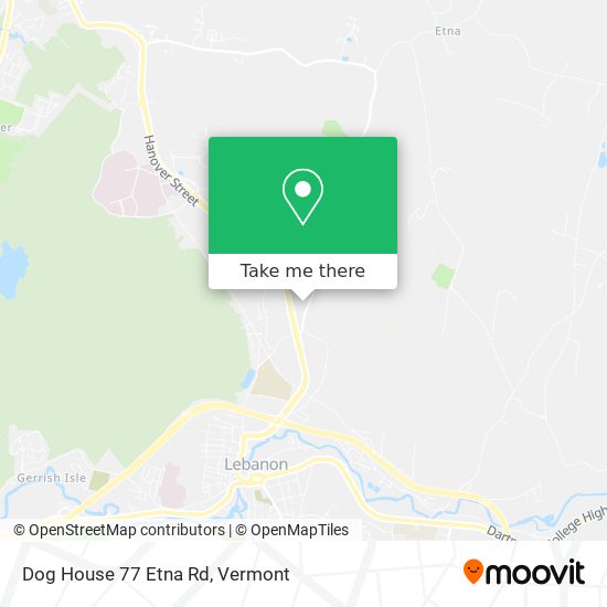 Dog House 77 Etna Rd map