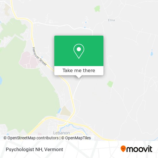 Psychologist NH map