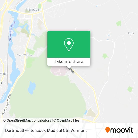 Mapa de Dartmouth-Hitchcock Medical Ctr