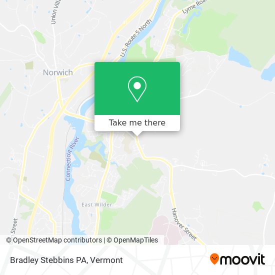 Bradley Stebbins PA map