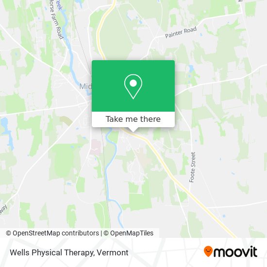 Wells Physical Therapy map