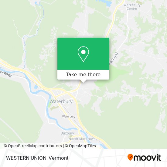 WESTERN UNION map