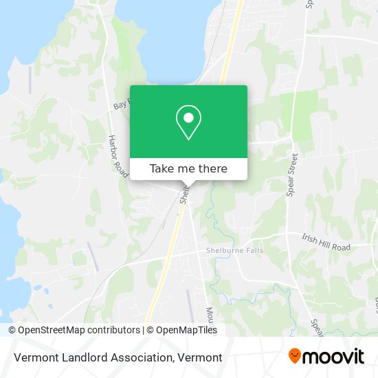 Vermont Landlord Association map