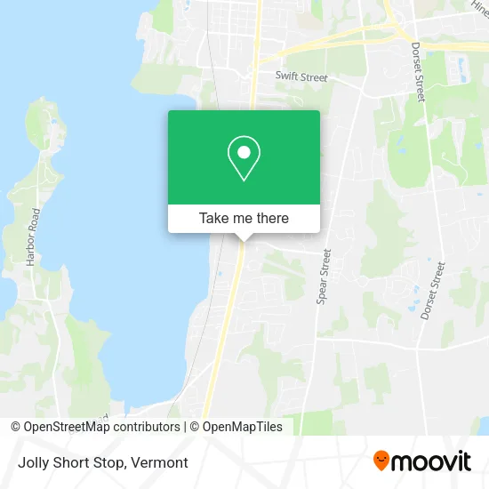 Jolly Short Stop map