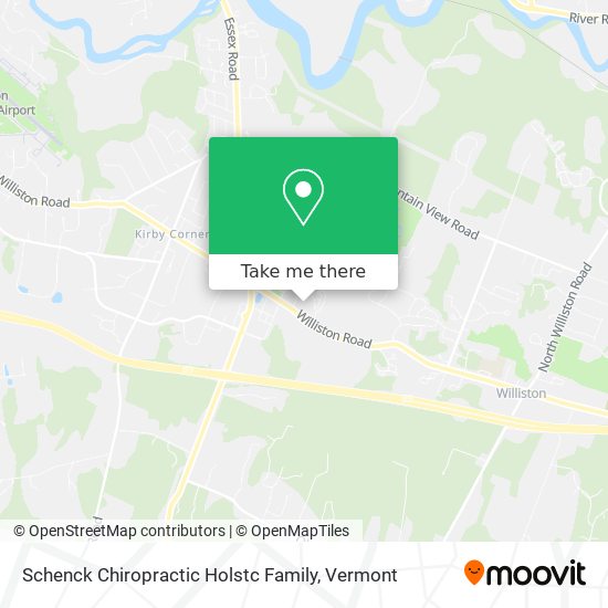 Schenck Chiropractic Holstc Family map