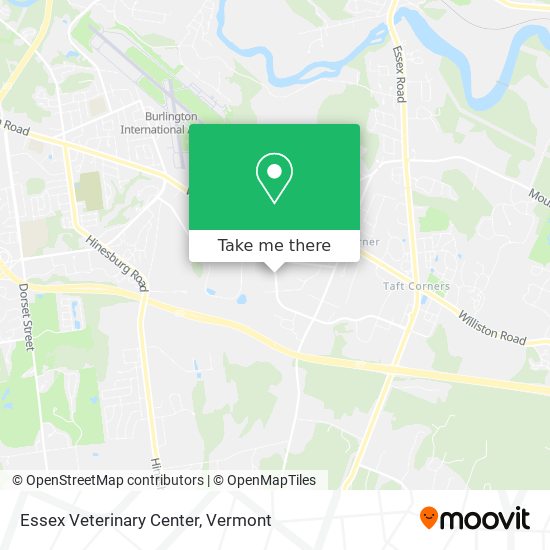 Essex Veterinary Center map