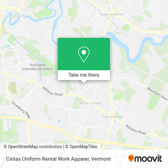 Cintas Uniform Rental Work Apparel map