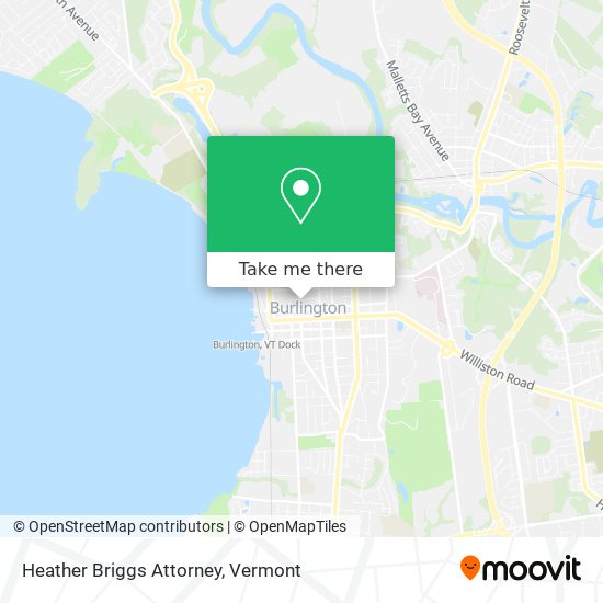 Heather Briggs Attorney map