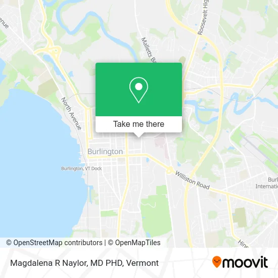 Magdalena R Naylor, MD PHD map